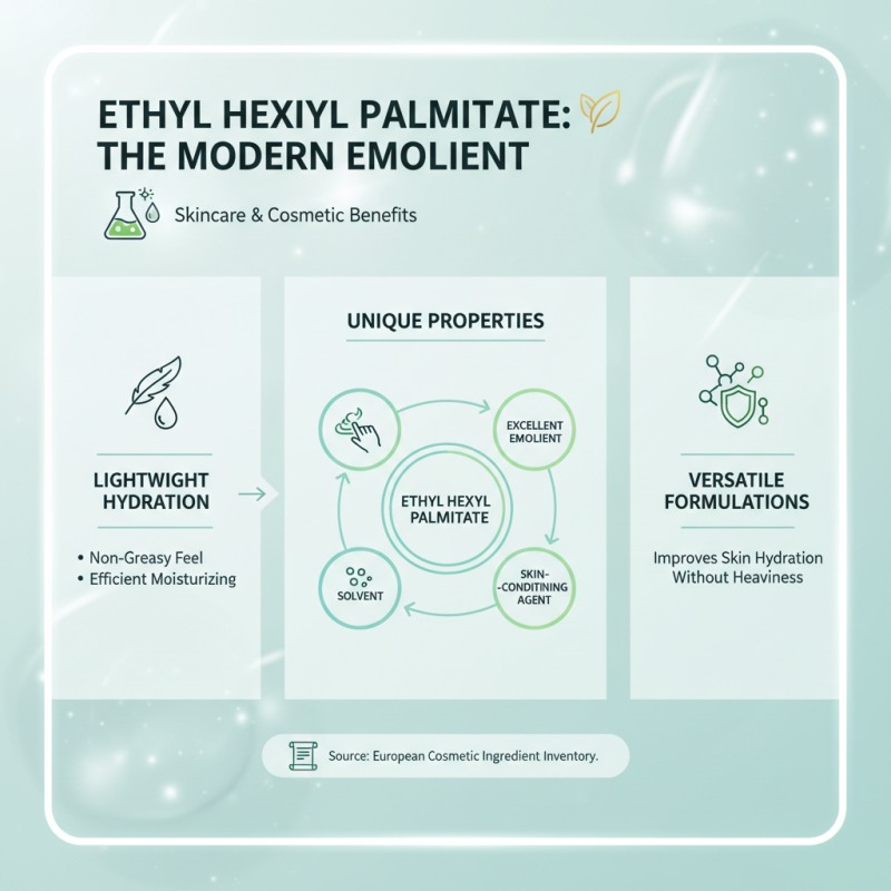 Top 10 Benefits of Ethyl Hexyl Palmitate in Skincare and Cosmetics