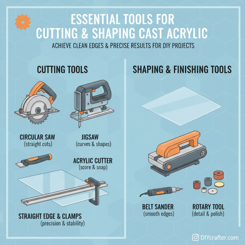 How to Cut and Shape Cast Acrylic Sheets for Your DIY Projects