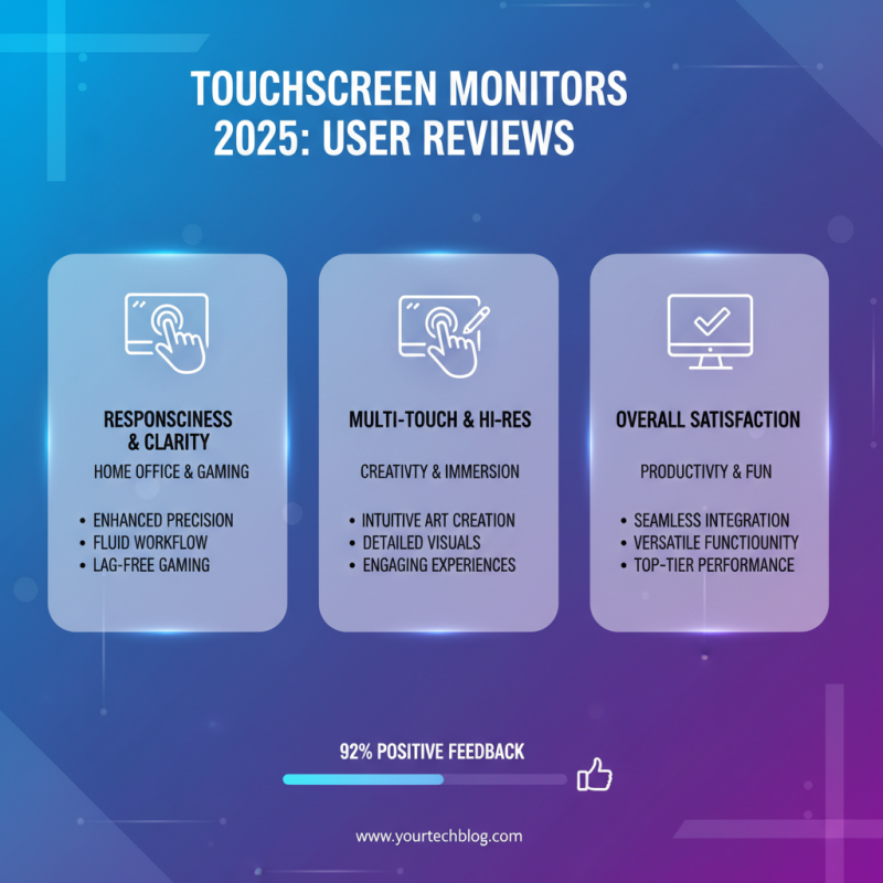 Top Touchscreen Monitors of 2025 for Home Office and Gaming Needs