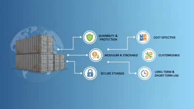 Top 10 Benefits of Using Steel Shipping Containers for Storage Solutions