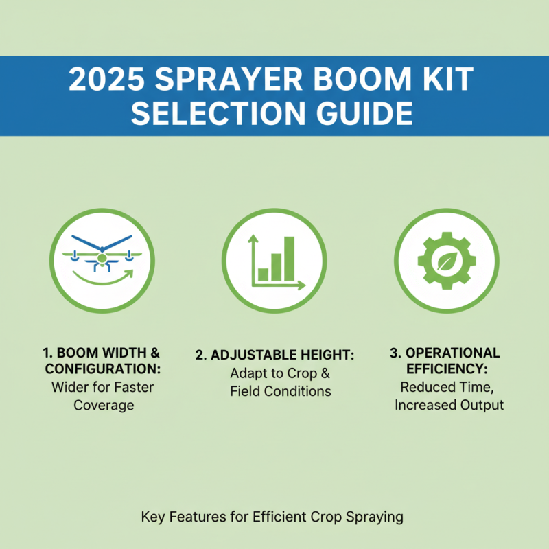 2025 Top Sprayer Boom Kit Choices for Efficient Crop Spraying Techniques