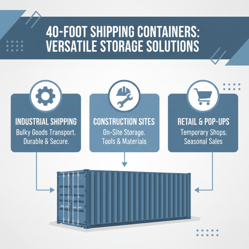 What is a 40 Foot Shipping Container? Dimensions, Uses, and Benefits Explained!