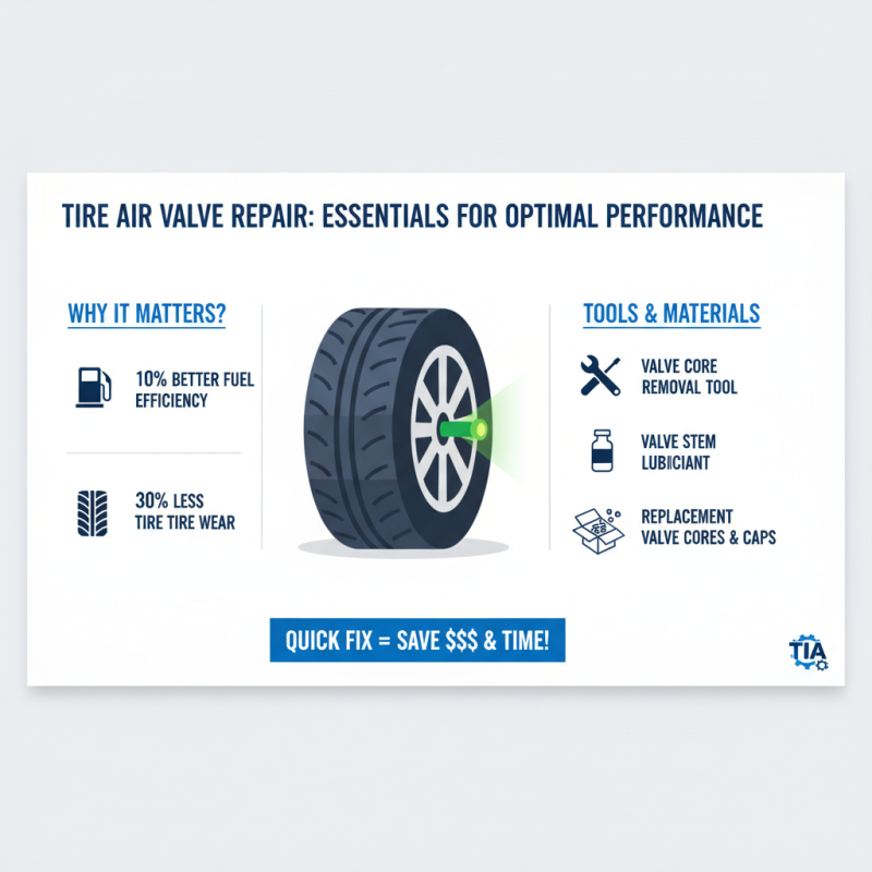 How to Fix a Tire Air Valve in Easy Steps for Optimal Tire Performance