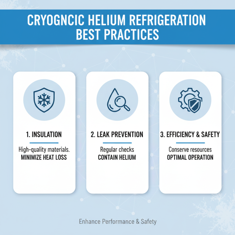 How to Use Cryogenic Helium Refrigeration Effectively for Your Applications