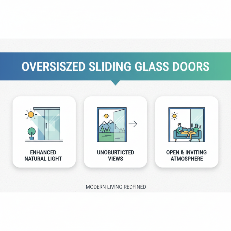 Top Benefits of Oversized Sliding Glass Doors for Modern Homes