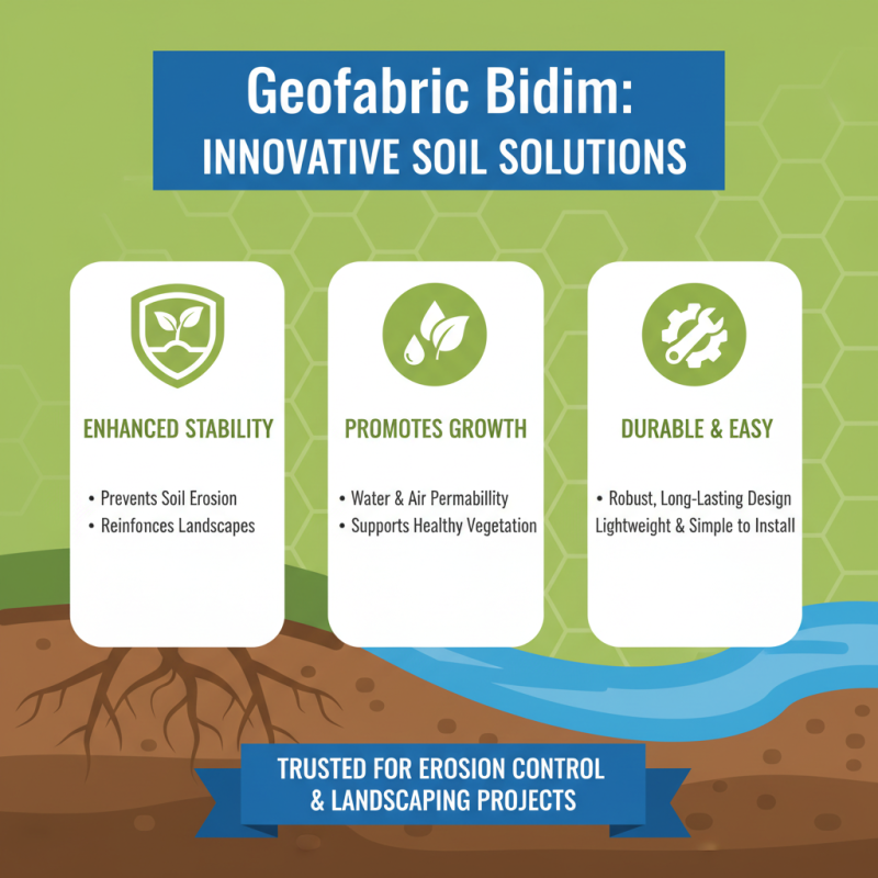Top Benefits of Geofabric Bidim for Erosion Control and Landscaping Projects