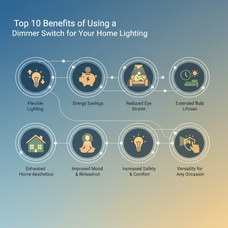 Top 10 Benefits of Using a Dimmer Switch for Your Home Lighting