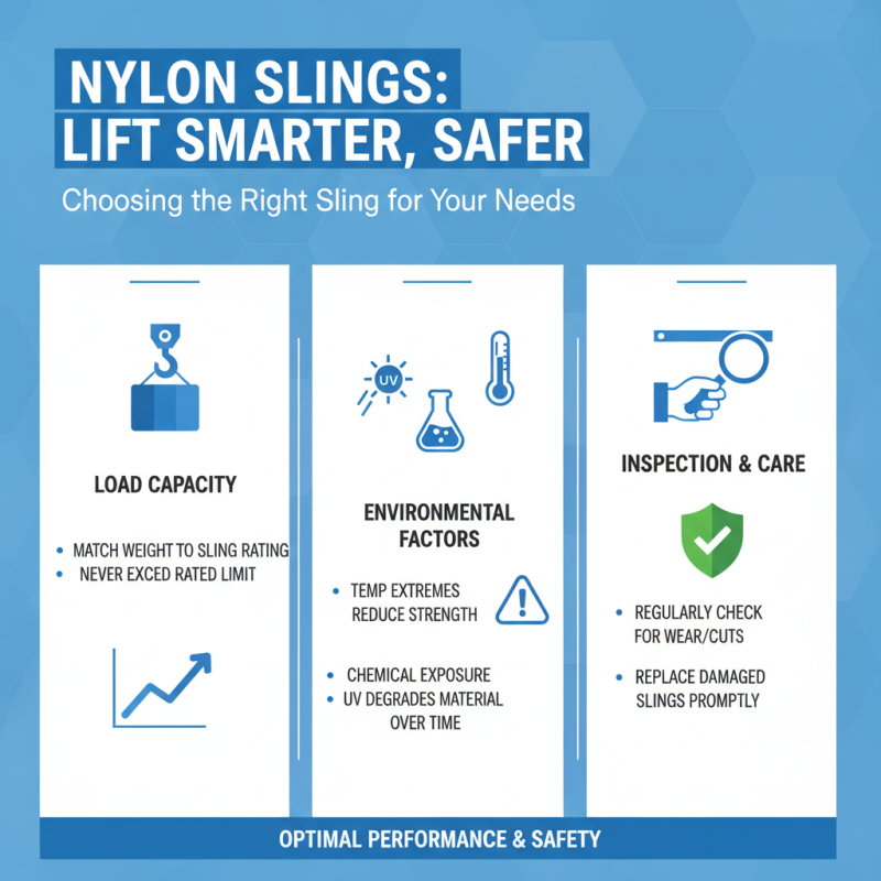 How to Choose the Right Nylon Slings for Your Lifting Needs
