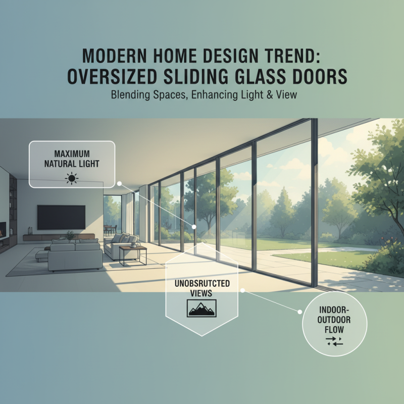 Top Benefits of Oversized Sliding Glass Doors for Modern Homes