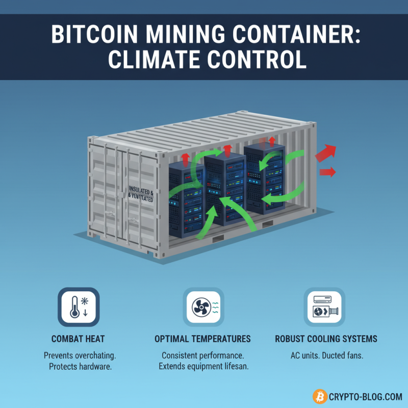 How to Set Up Bitcoin Mining in a Shipping Container for Maximum Efficiency
