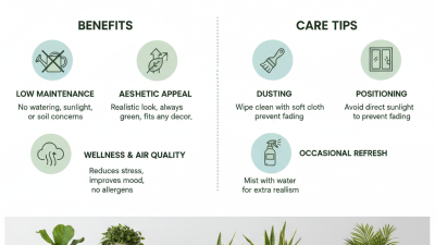 Why Choose Fake Plants for Your Home Decor Benefits and Care Tips