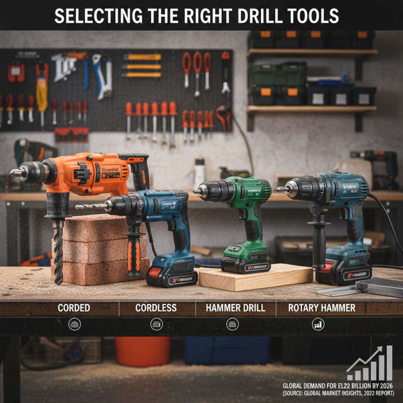10 Essential Tips for Choosing the Right Drill Tools for Your Projects
