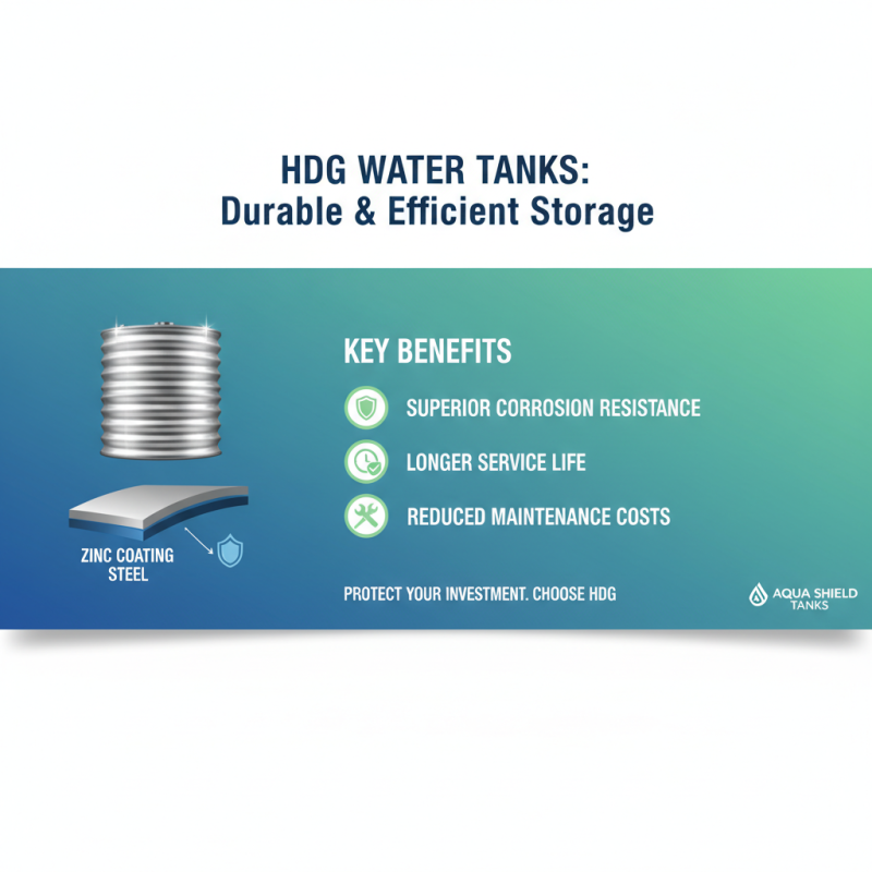 Why Choosing the Right Hdg Water Tank is Essential for Your Water Storage Needs
