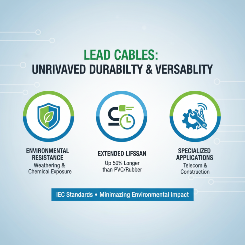 Top Benefits of Using Lead Cable for Your Electrical Projects