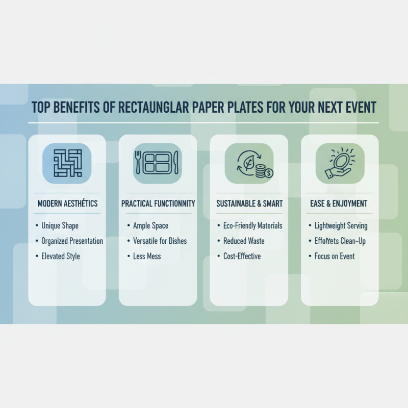 Top Benefits of Using Rectangular Paper Plates for Your Next Event