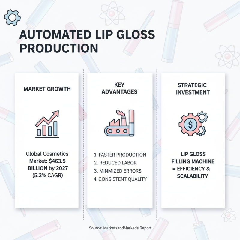 Why Invest in a Lip Gloss Filling Machine for Your Cosmetic Business?