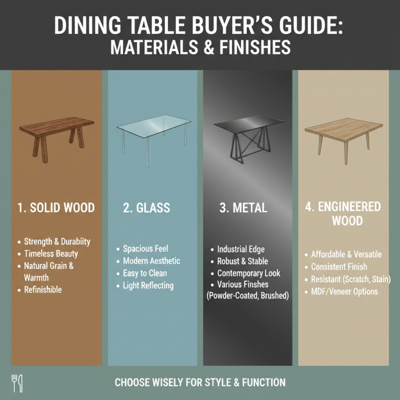 How to Choose the Perfect Dining Table for Your Home Style and Space