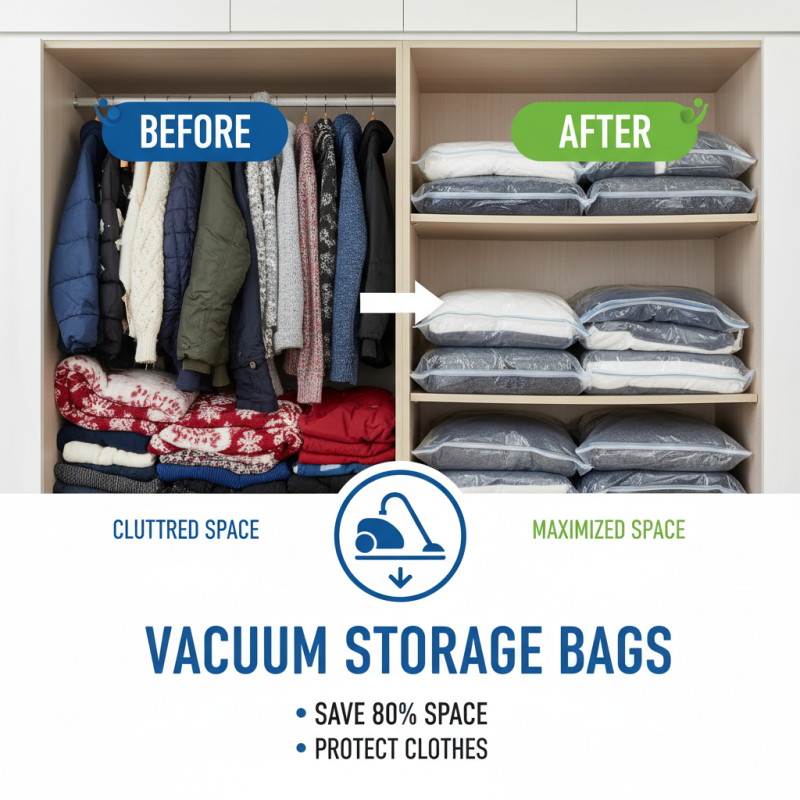 Best Vacuum Bags For Clothes With Electric Pump to Save Space and Organize Closet