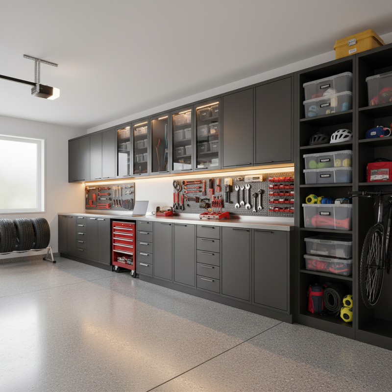 10 Effective Tips for Maximizing Garage Cabinets Storage Solutions