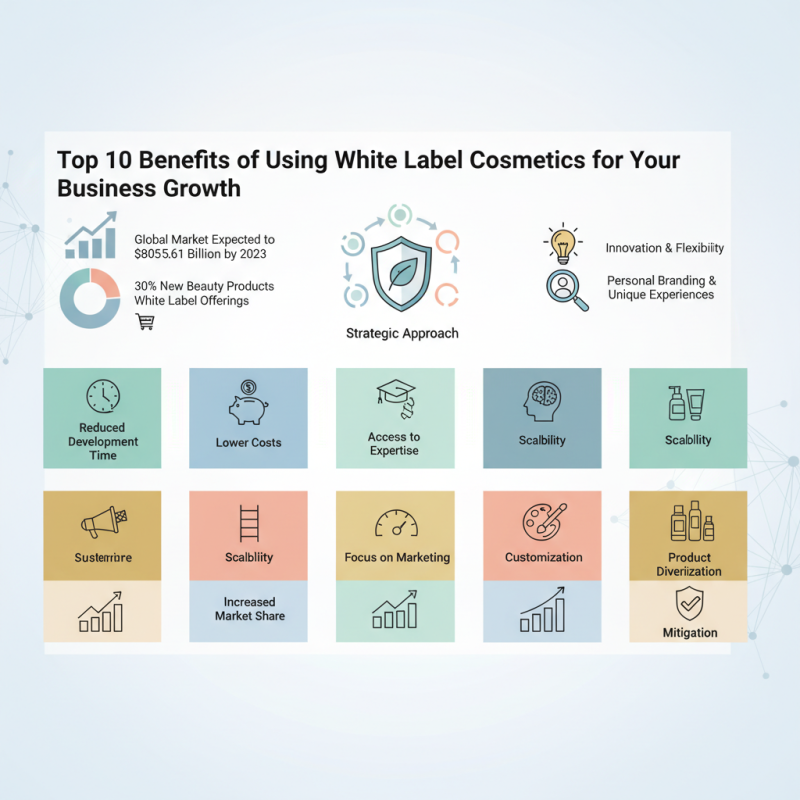Top 10 Benefits of Using White Label Cosmetics for Your Business Growth