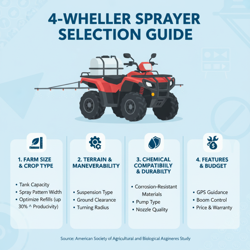 What is a 4 Wheeler Sprayer and How Can It Benefit Your Farming Needs