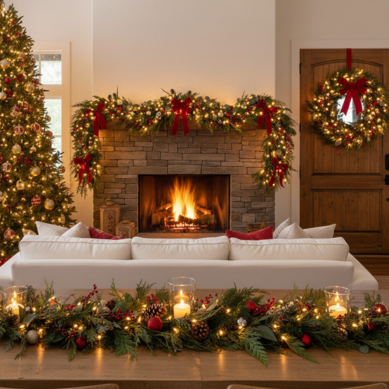 10 Stunning Christmas Garland With Lights Ideas to Transform Your Holiday Decor