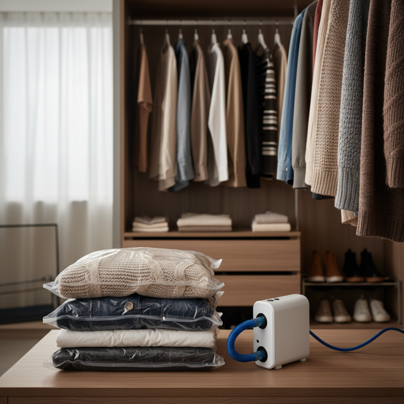 Best Vacuum Bags For Clothes With Electric Pump to Save Space and Organize Closet