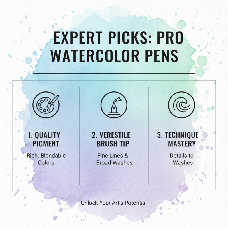 2025 Top Watercolor Pens for Beginners and Professionals Unveiled