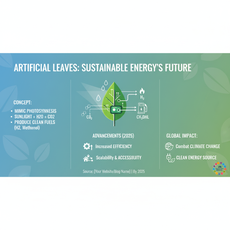 How to Use Artificial Leaves for Sustainable Energy Solutions in 2025