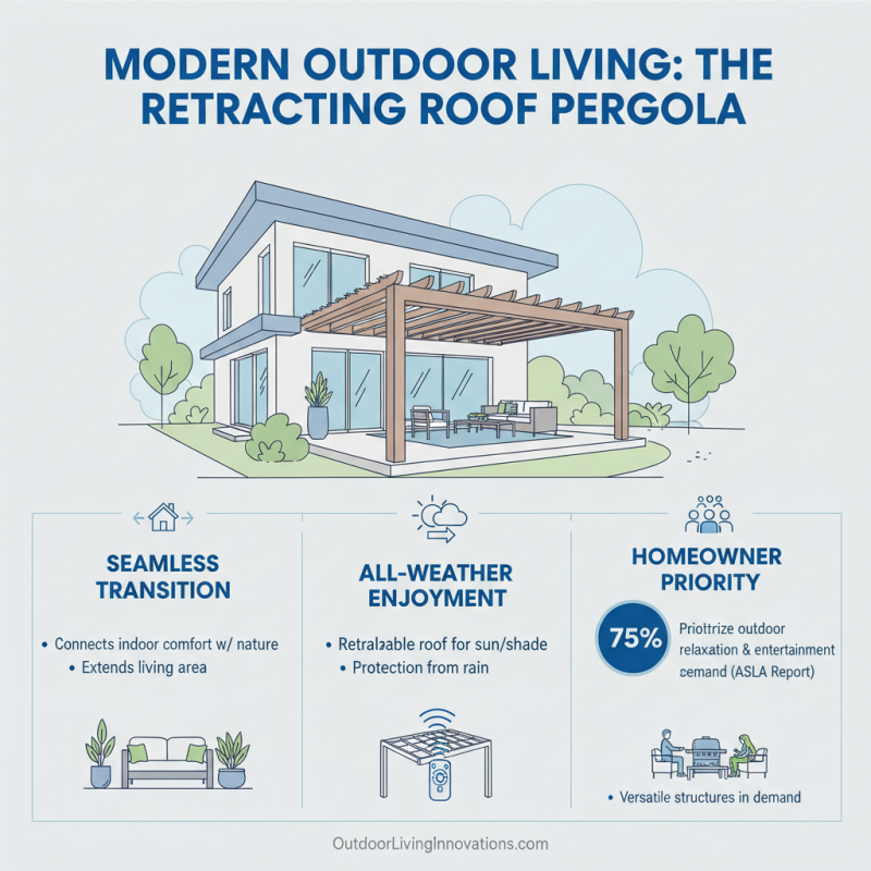Why You Should Consider a Retracting Roof Pergola for Your Outdoor Space