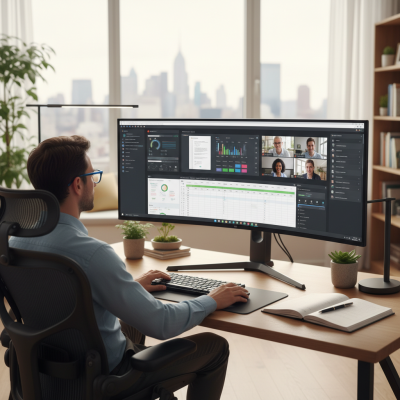 Why You Should Choose a Large Computer Monitor for Better Productivity