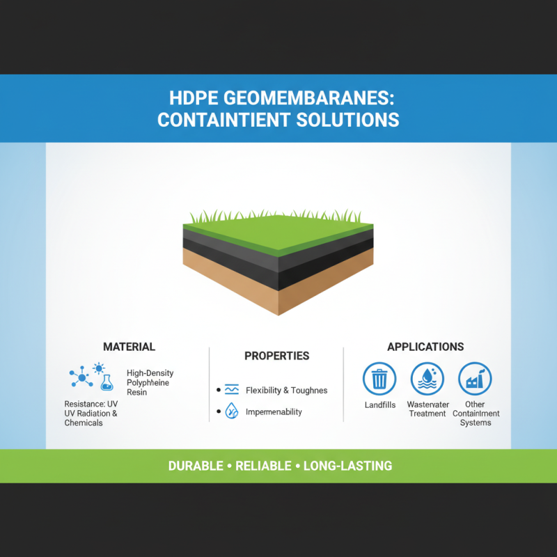 How to Choose the Right HDPE Geomembrane for Your Project Needs