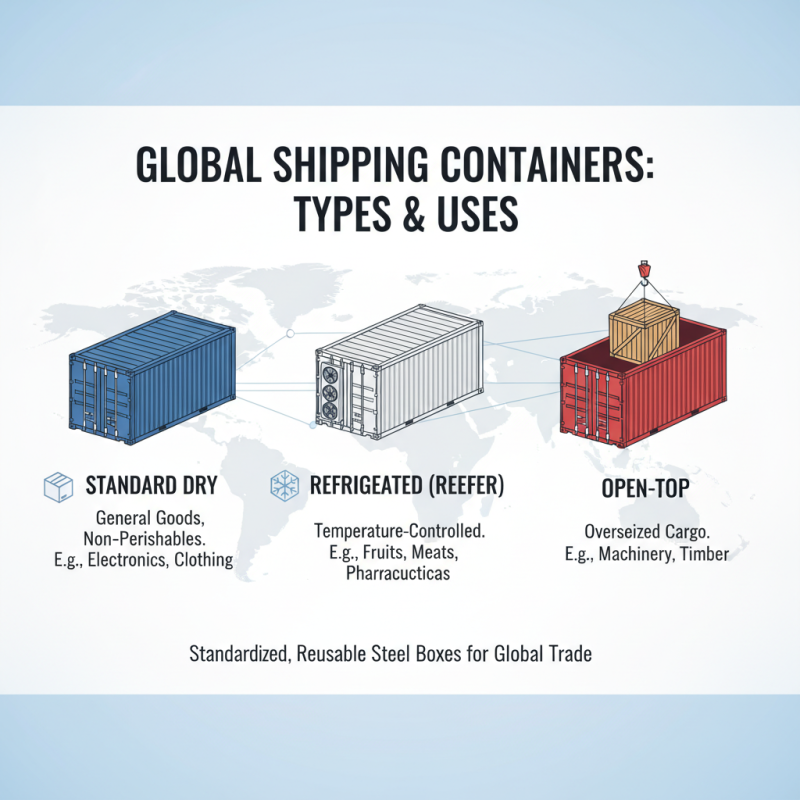 What is a shipping container and how is it used for storage and transport
