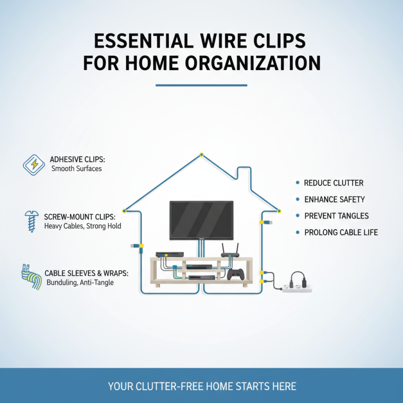 How to Use Wire Clips for Organizing Cables and Enhancing Safety at Home