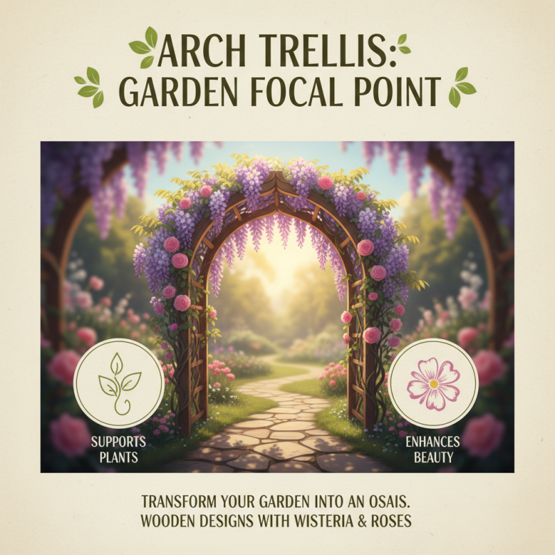 Top 10 Arch Trellis Ideas to Elevate Your Garden Aesthetic
