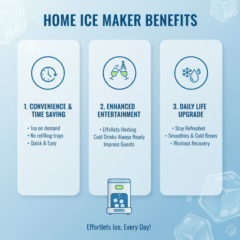 Why You Need an Ice Maker Machine for Home: Top Benefits and Features to Consider