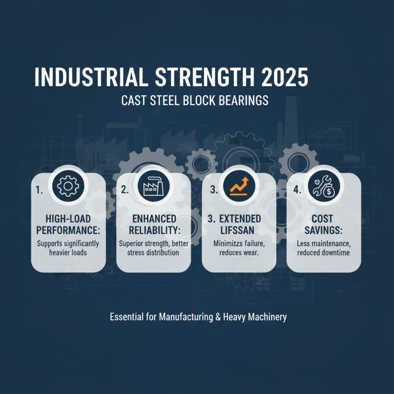 Top Benefits of Cast Steel Block Bearings in 2025 for Industrial Applications