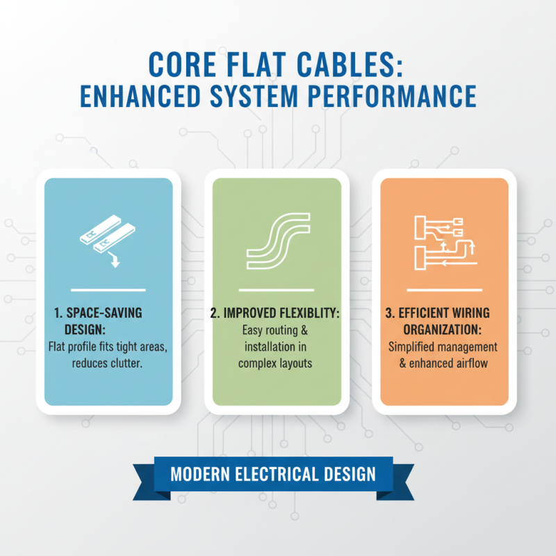 Three Core Flat Cable Tips to Enhance Your Electrical System Performance