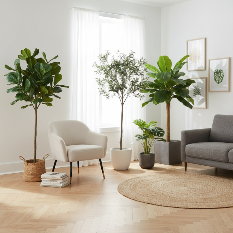 2025 Guide: How to Choose the Best Fake Trees for Your Home Decor