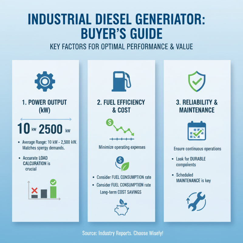 2025 Top Industrial Diesel Generator Features and Buying Guide