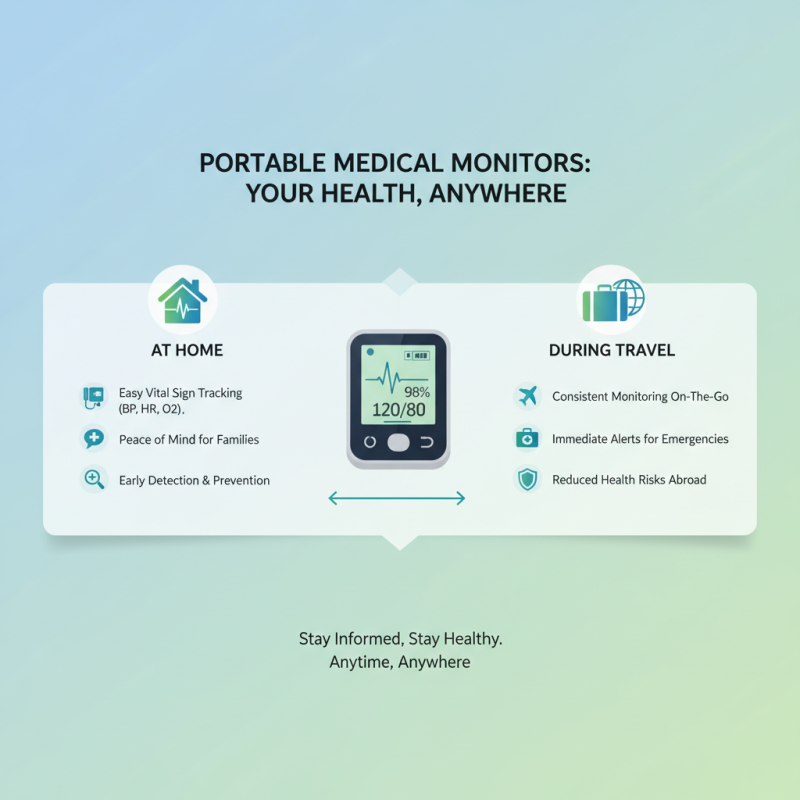 Why You Need a Portable Medical Monitor for Home Care and Travel