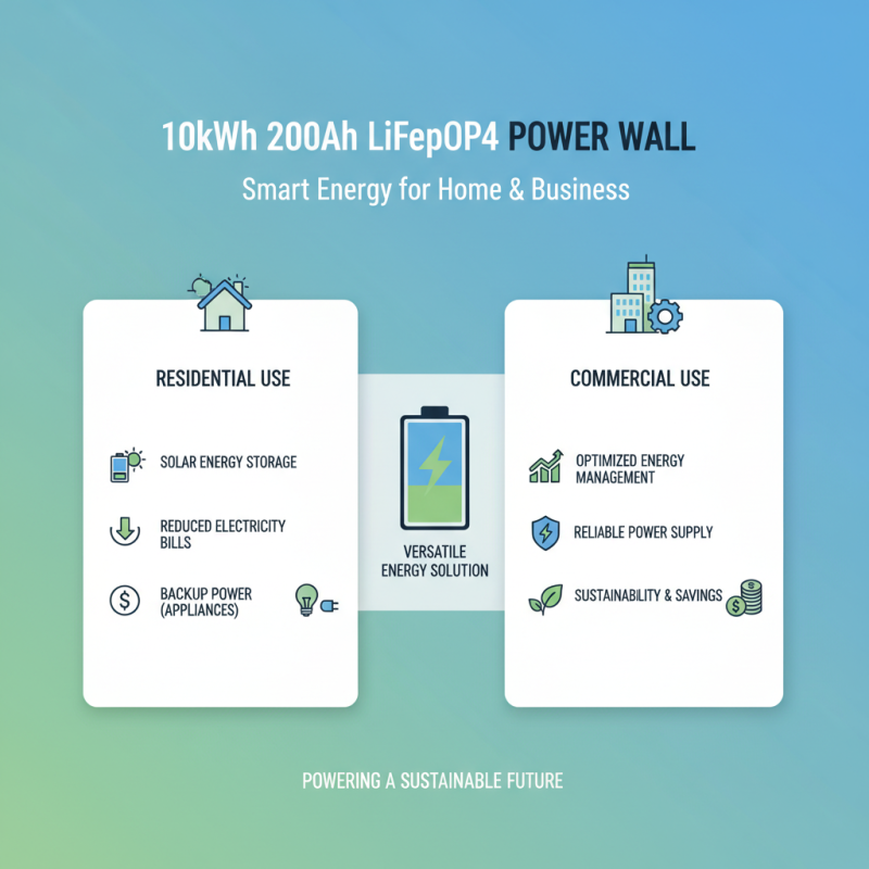 Top 10 Benefits of Using a 10kwh 200ah Power Wall Lifepo4 Battery