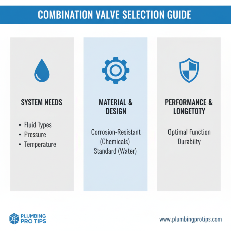 How to Choose the Right Combination Valve for Your Plumbing System