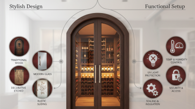 Top Wine Cellar Doors Ideas for a Stylish and Functional Home Setup