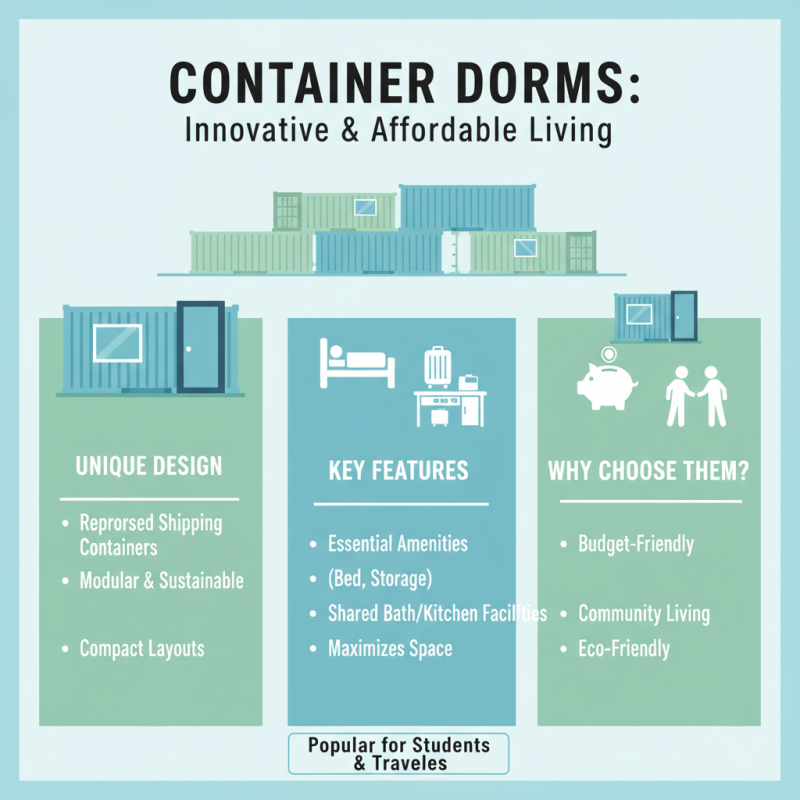 What are Container Dorms and How Do They Work for Students and Travelers