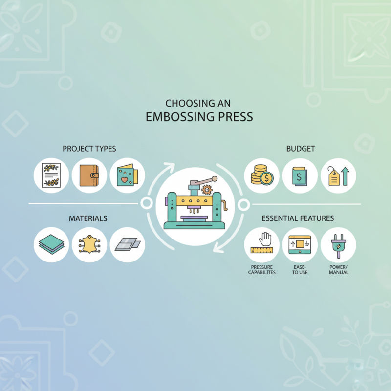 How to Choose the Best Embossing Press for Your Crafting Needs