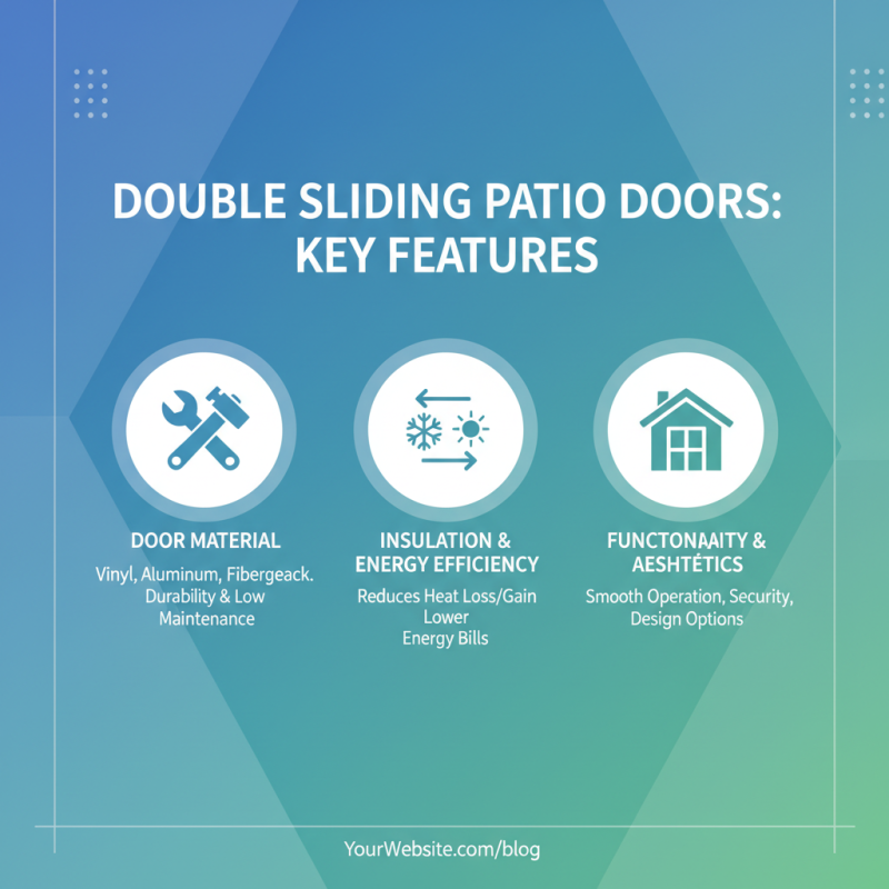 2025 How to Choose the Best Double Sliding Patio Doors for Your Home