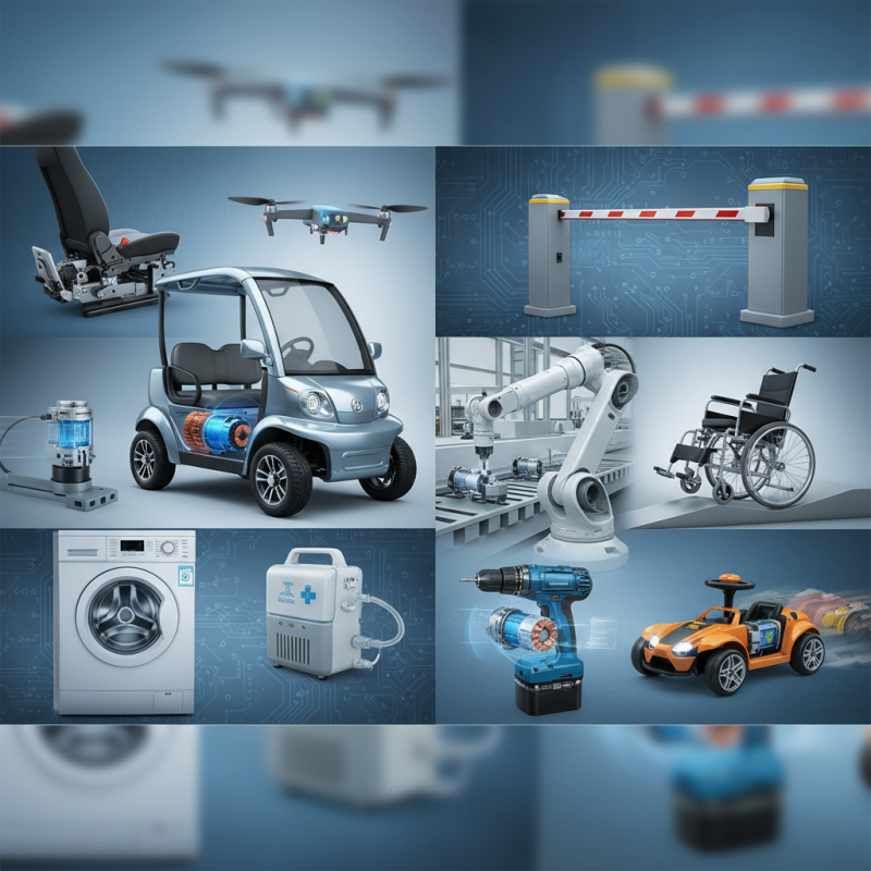 Top 10 PMDC Motor Applications You Need to Know About for Your Projects