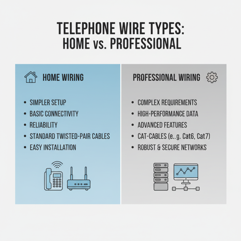 Best Telephone Wire Types for Home and Professional Wiring Needs