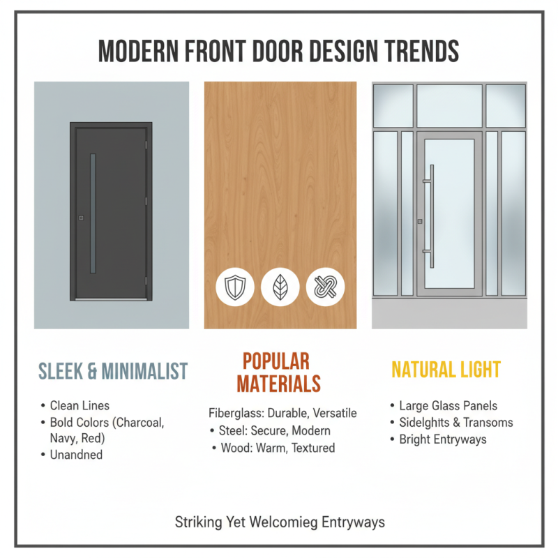 10 Best Modern Front Door Ideas to Elevate Your Home Exterior